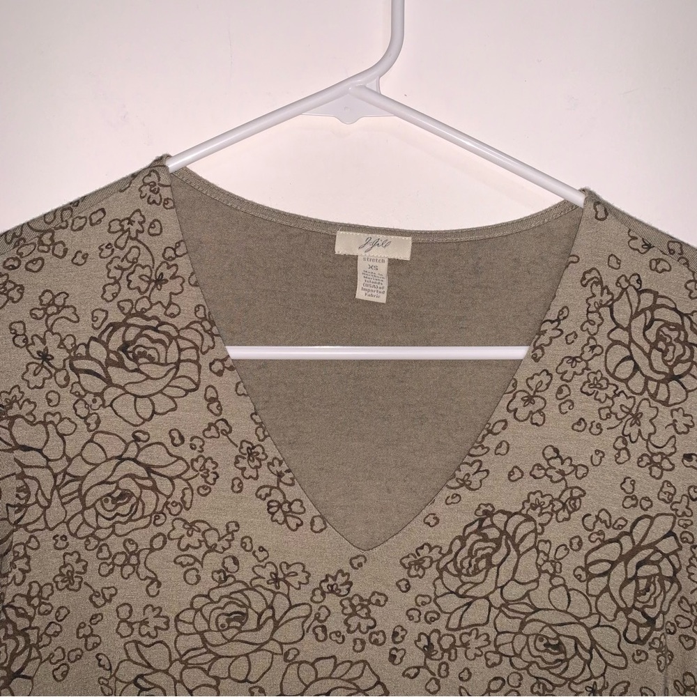 J.Jill Women’s Long Sleeve top xs - Picture 3 of 5